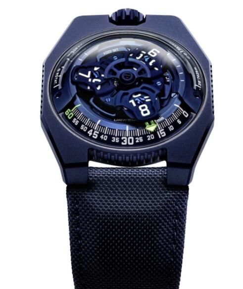Urwerk UR-100V "Blue Planet" Replica Watch